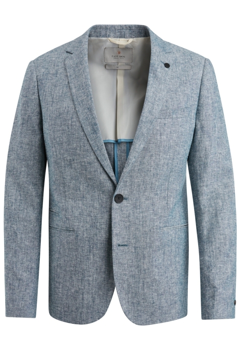Cast Iron blazer 2 tone structured linen